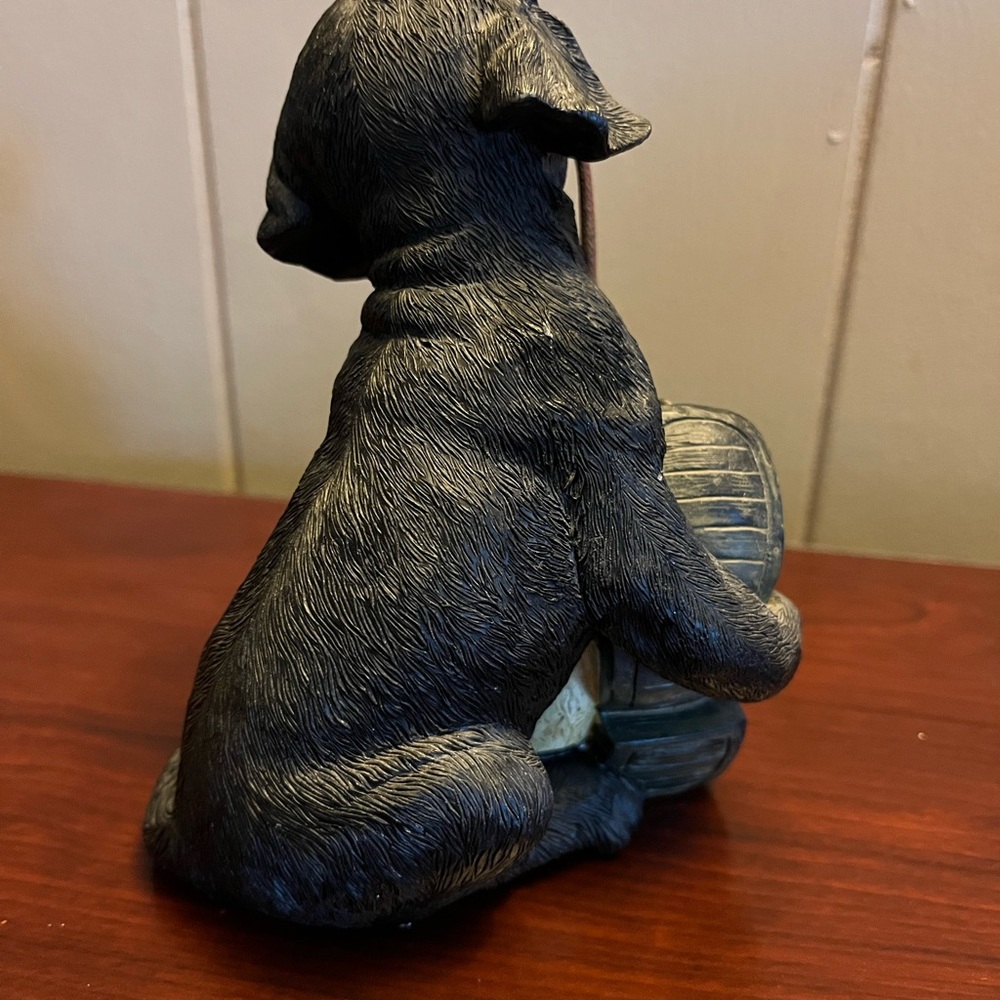 Black Lab Puppy Figurine - Picture 3 of 6